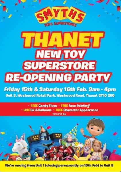 Smyths Toys Announces New Store Opening Event And A Chance To Win