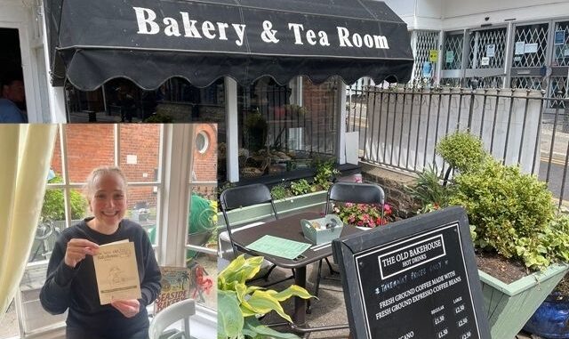Maria celebrates one year as owner of the New Old Bakehouse in Broadstairs