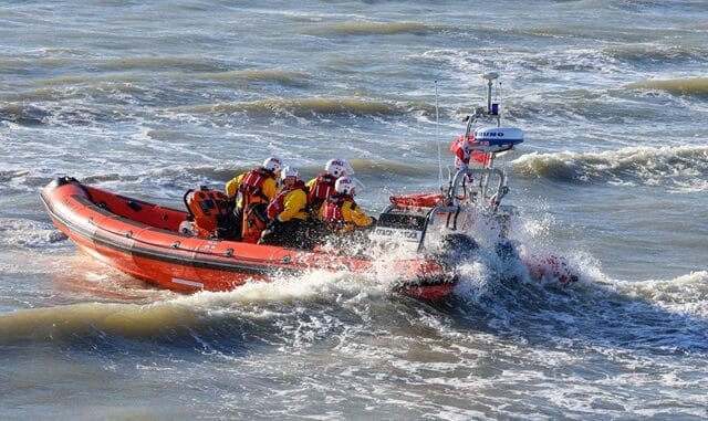 Margate RNLI's B class lifeboat 'Colonel Stock' (RNLI Margate)