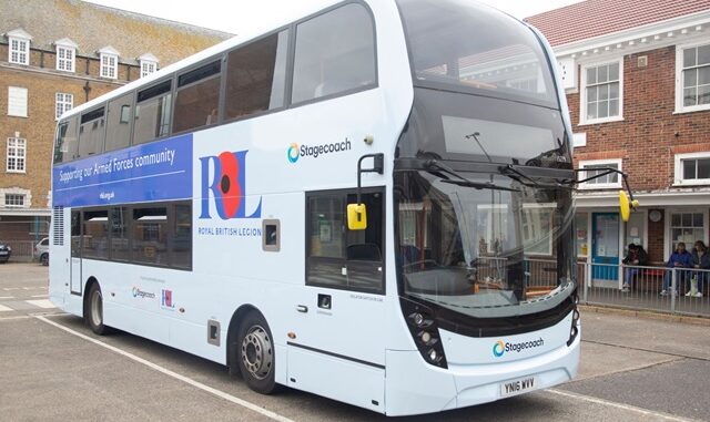 Stagecoach offers free travel for veterans and military personnel this Remembrance Sunday and Armistice Day (1)