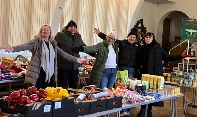 Festive Food Pantry Team Photo