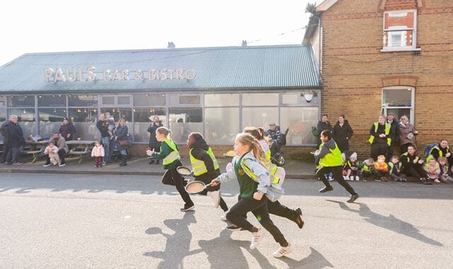 Westgate Pancake Races