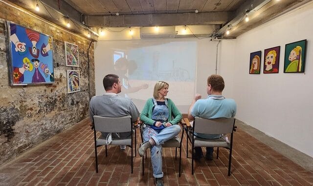 Photo credit Helen Aldous Pie Factory 2024 exhibition