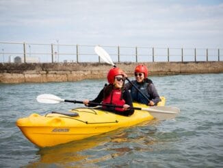 Sea kayaking credit - Visit Ramsgate