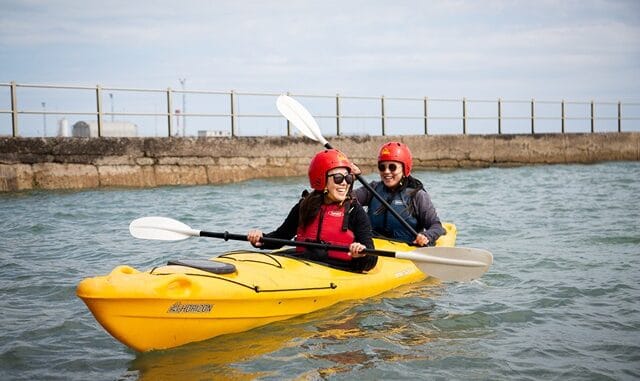 Sea kayaking credit - Visit Ramsgate