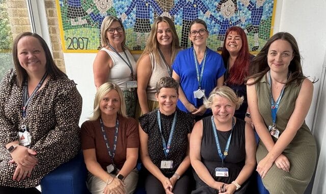 NEWINGofsted - Head teacher Hannah Tudor and some of Newington's top team