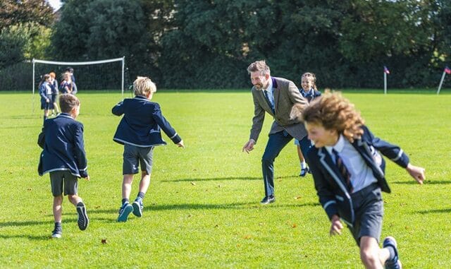 Duncan Playing with Children