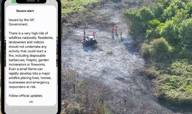 wildfire alert